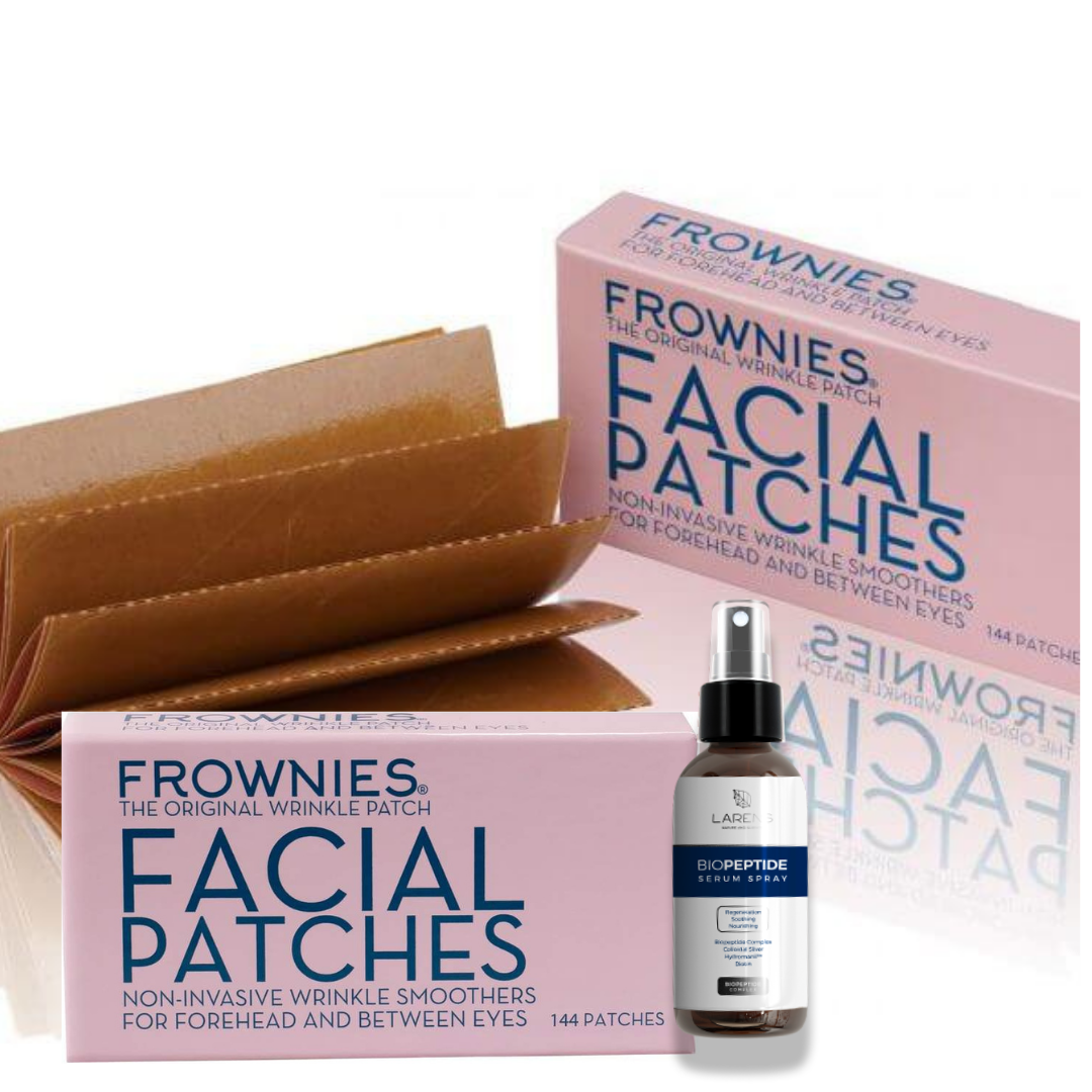 2x Náplasti na vrásky a Biopeptidové sérum 50ml zdarma